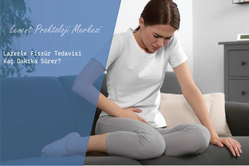 Anal Fissür Acısı Çeken Kadın